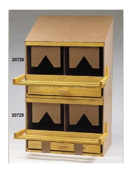 Heka Cuibar Gaini Superior 2 Locuri 64X64X38 Cm 20720