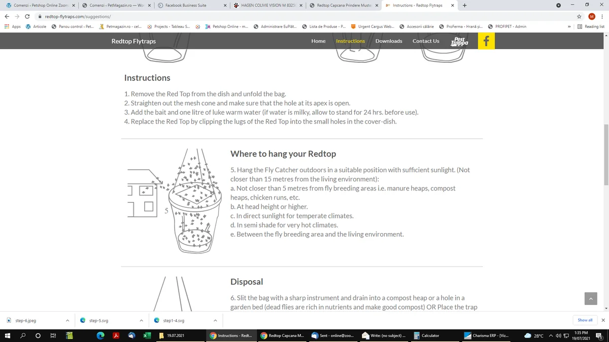 Redtop Capcana Prindere Muste/Insecte XL 8L 30000