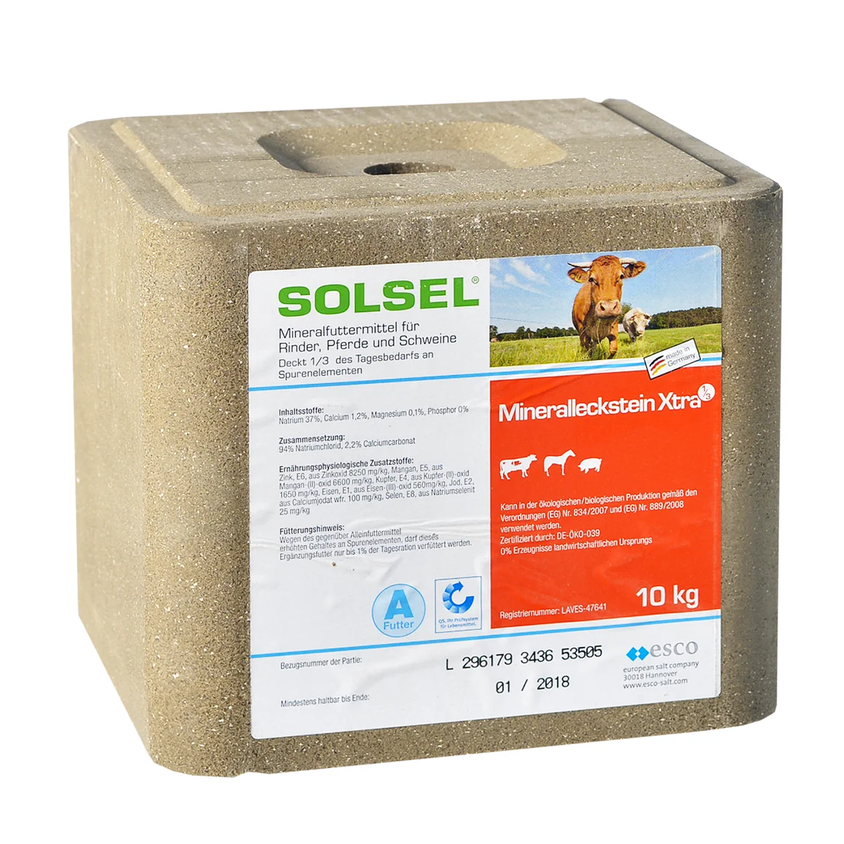 Solsel Sare Cu Minerale Extra Bloc 10 Kg