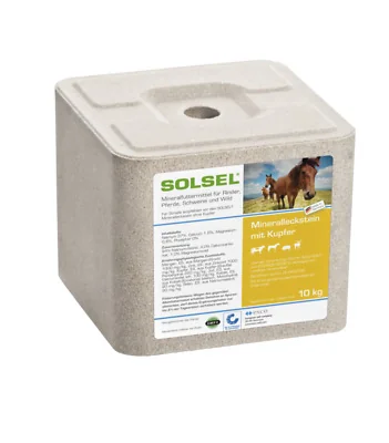 Solsel Sare Cu Minerale/Cupru Multi Bloc 10 Kg