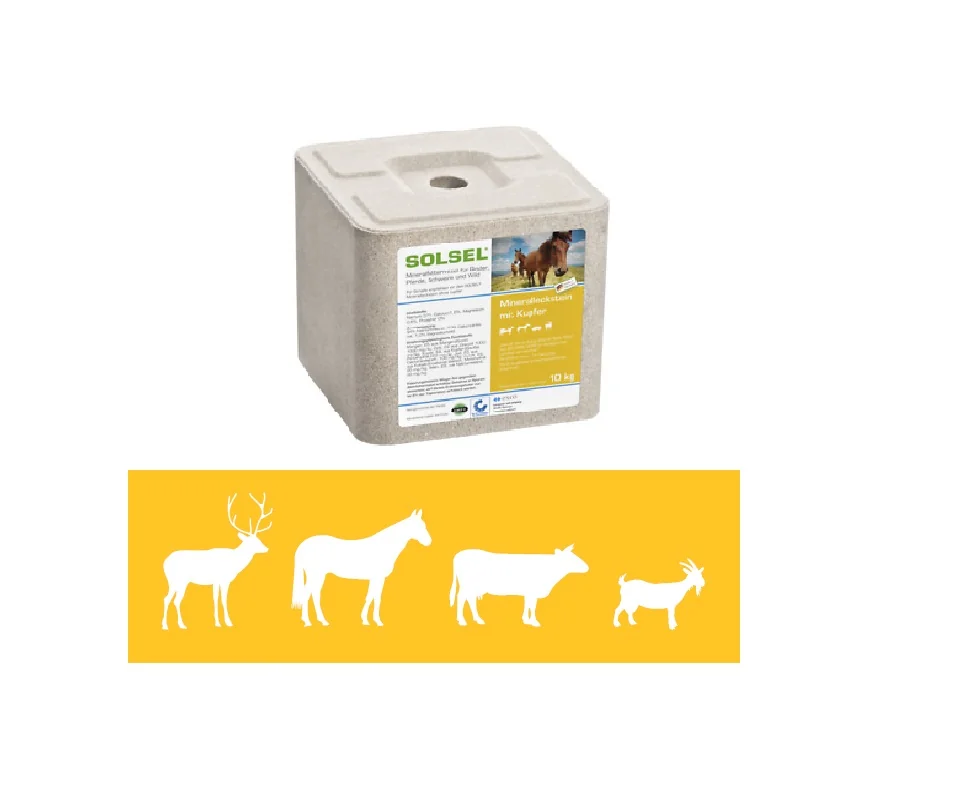 Solsel Sare Cu Minerale/Cupru Multi Bloc 10 Kg