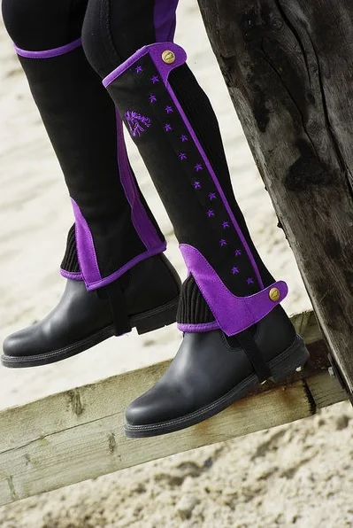 Ekkia Chaps Textil Norton Copii 8 Ani Negru/Mov 913091208