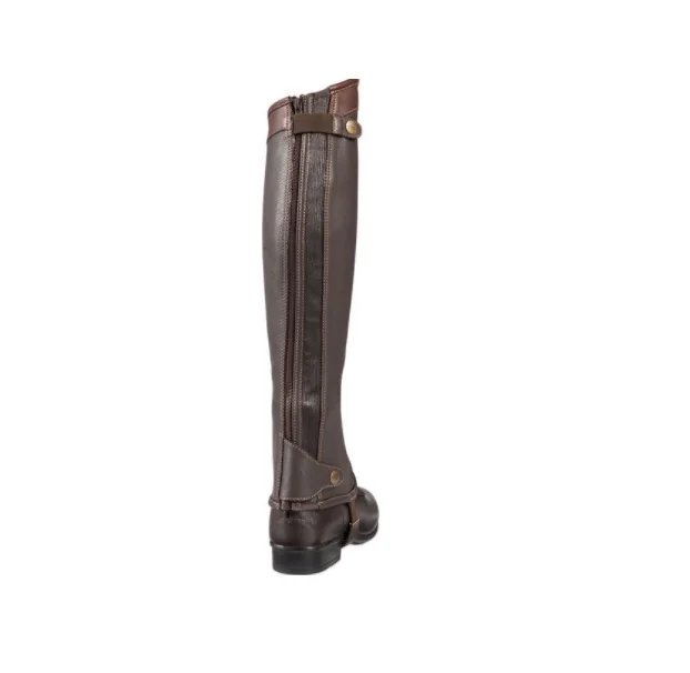 Ekkia Chaps Piele Equitheme Elite Adult XXL Havana 913239452