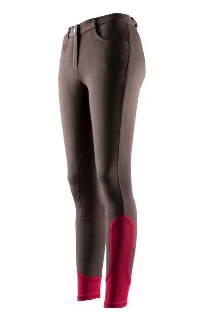 Ekkia Pantalon Equitheme Fun Line Copii 14 Ani Antracit/Fucsia 979060014