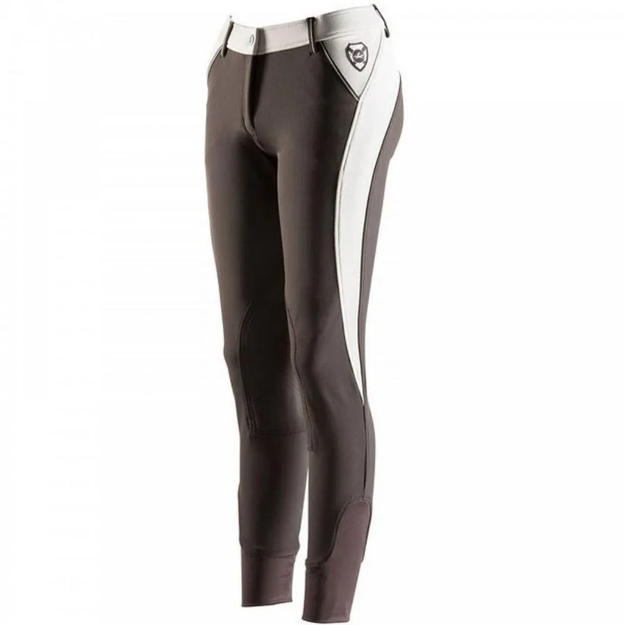 Ekkia Pantalon Equitheme Selena Dama 34 Cioco/Bej 979569434
