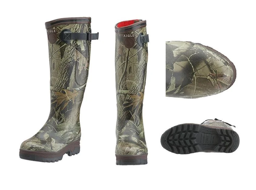 Aigle Cizme Vanatoare Parcours Camouflage Barb 42 85090