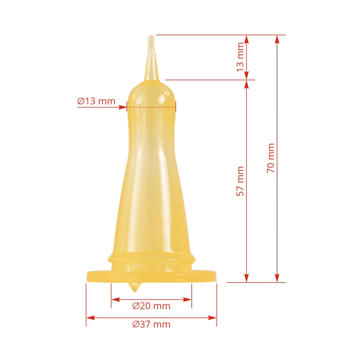 Kerbl Tetina Biberon Miei Anti-Vacuum 279