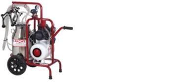 Akcay Aparat Muls Oi 2 Posturi Turbo Canistra Inox 40L 3001-2