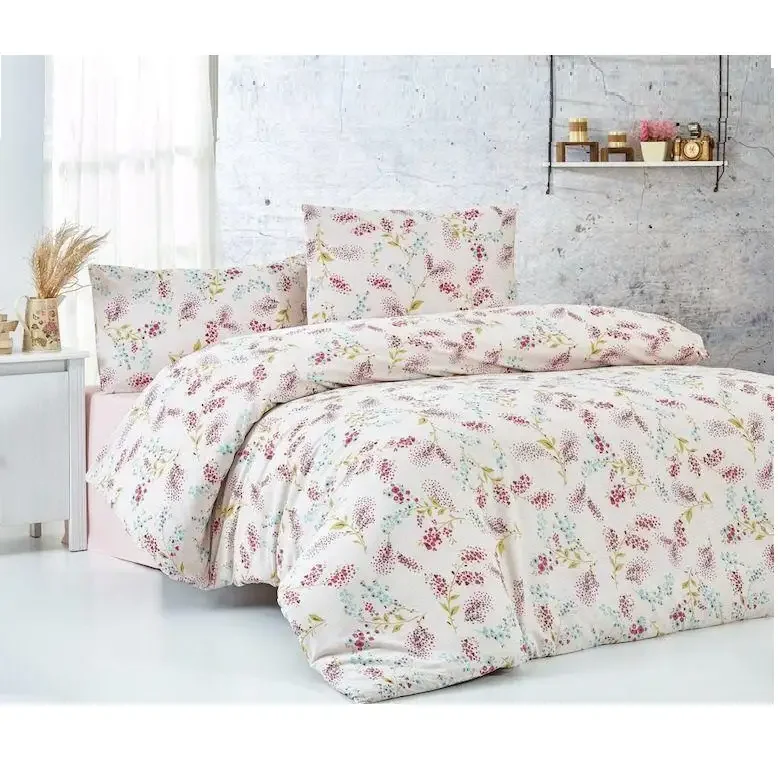 Lenjerie de Pat Bumbac Satinat 2 Persoane, Homs, Serie H280,00051