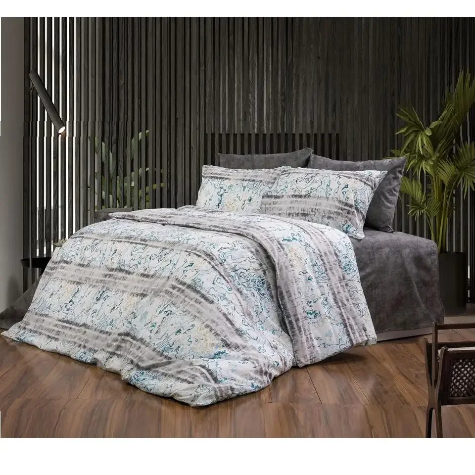 Lenjerie De Pat Bumbac Satinat 2 Persoane, Homs, Serie D 270,00032