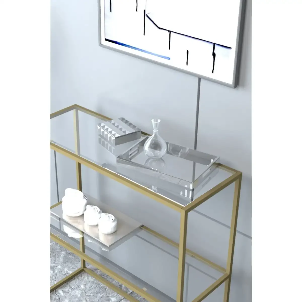 Consola Deco Seria D-710, Homs, 80x30x85 cm, 0014