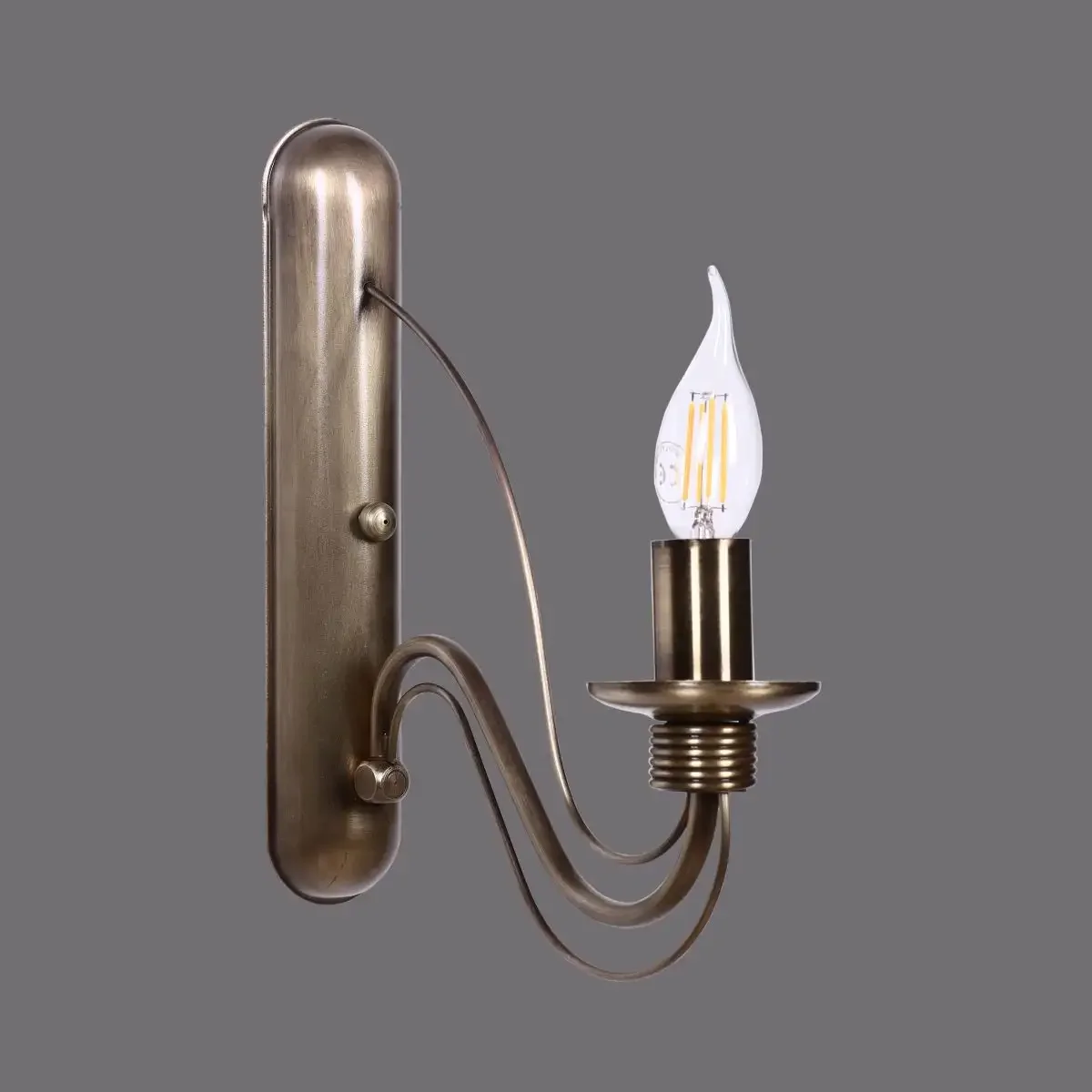 Aplica Perete Argintiu Homs, Seria Lx, 40049