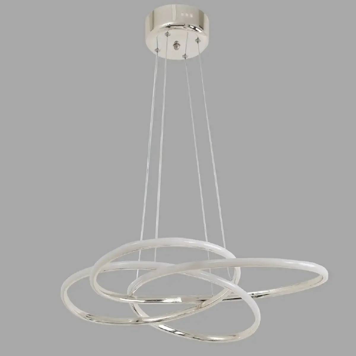 Lustra Coloare Crom cu LED, 3 Color Lumina Homs RO, LX, 40025