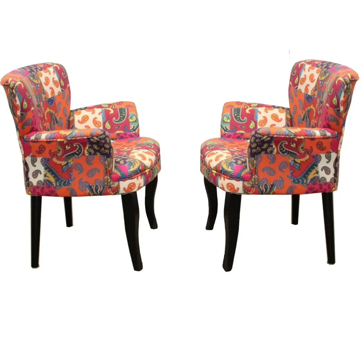 Fotoliu Relax Portocaliu, Picioare Negru, Homs