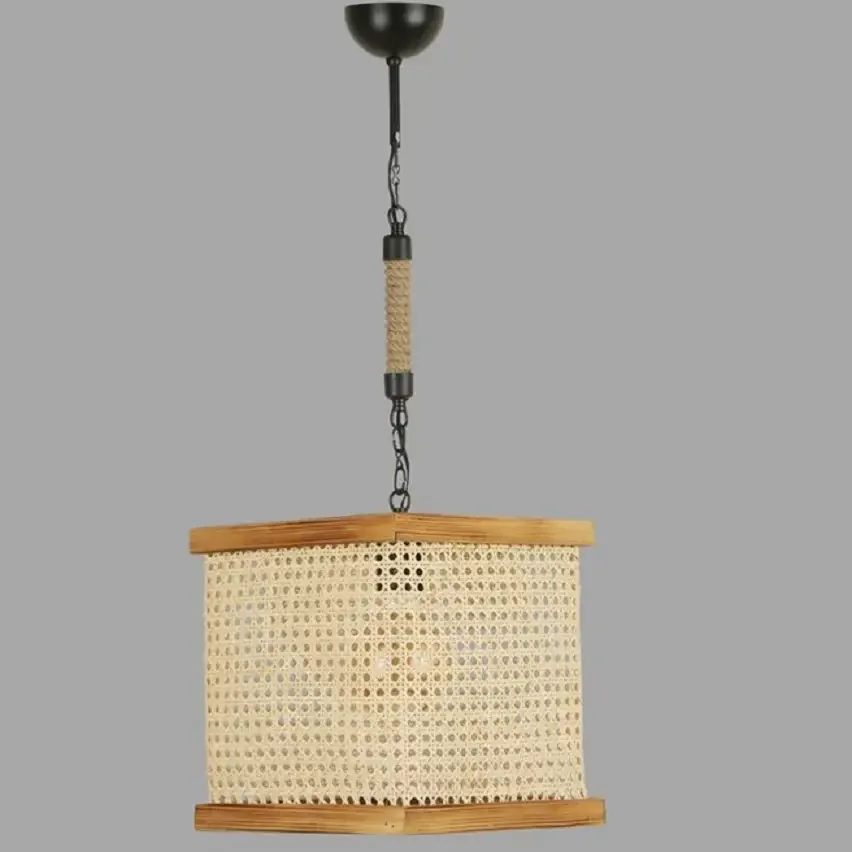 Lustra Stil Industrial Lemn-Metal, Seria LX, Homs, 40056