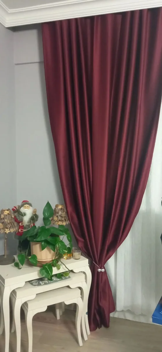 Perdea Blackout Opaca Bordo, 200x260 cm, 50024