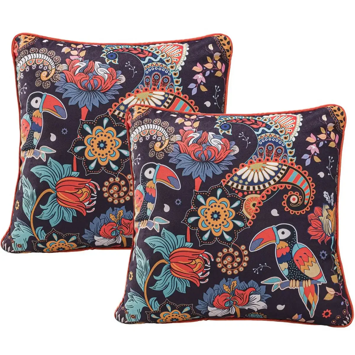 Set Față de Pernă Decorativă 2 Buc, Homs, Seria OZ, 43 x 43 cm.50048