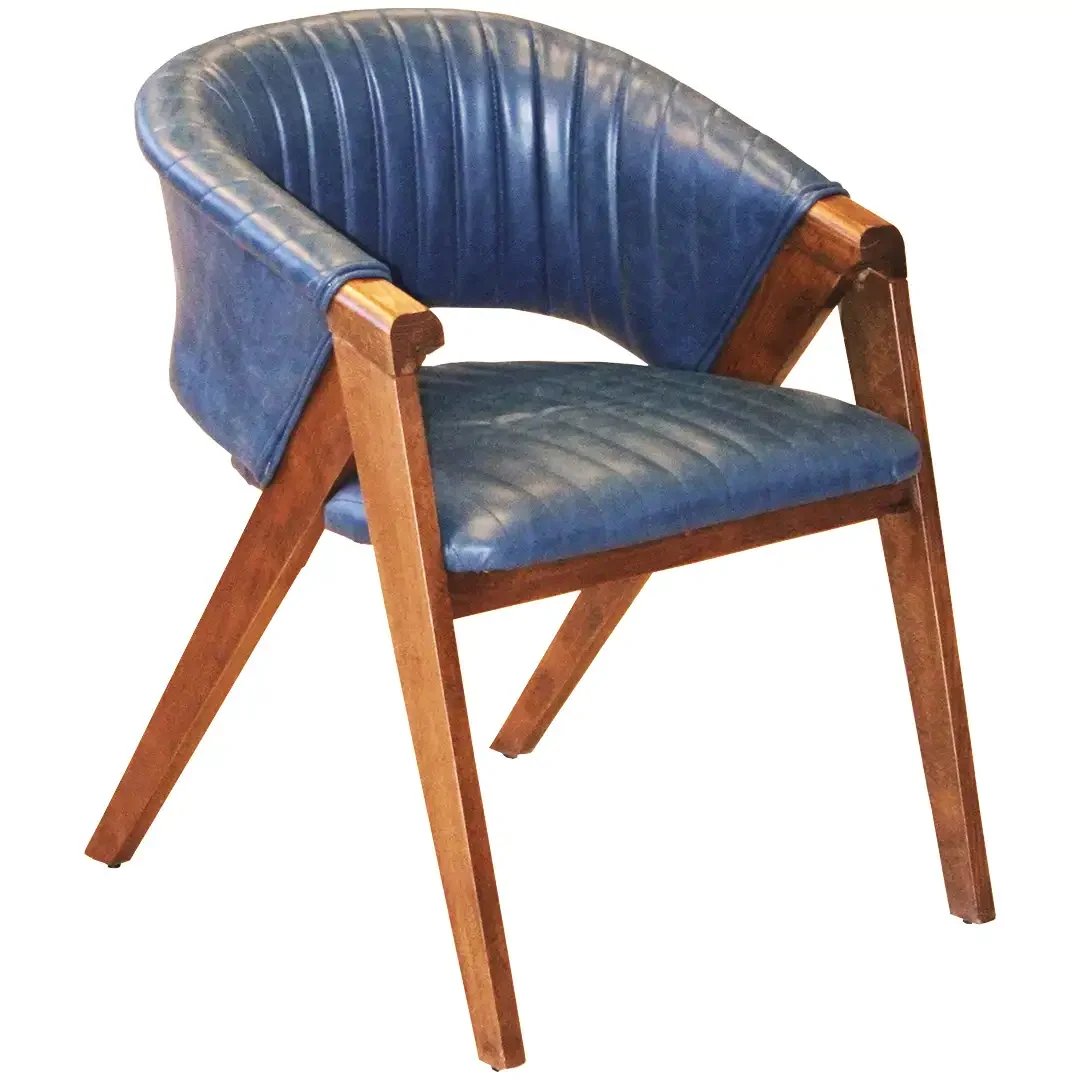 Scaun Living Tapitat, Fag, Seria Special AST-650, Homs, 60012, Albastru