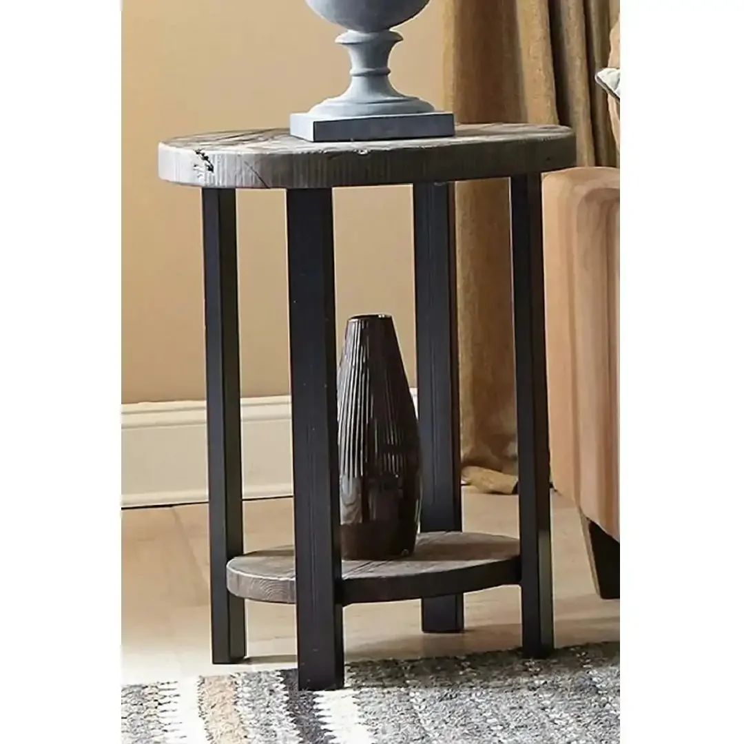 Masuta de Cafea Lemn, Rotund Homs, Seria A-620, 47X 47 x 60 cm, 30014