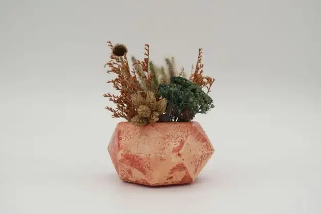 Ghiveci Decorativ cu Flori Artificiale, HOMS Seria A620, 17x5.5x9 cm, 30344