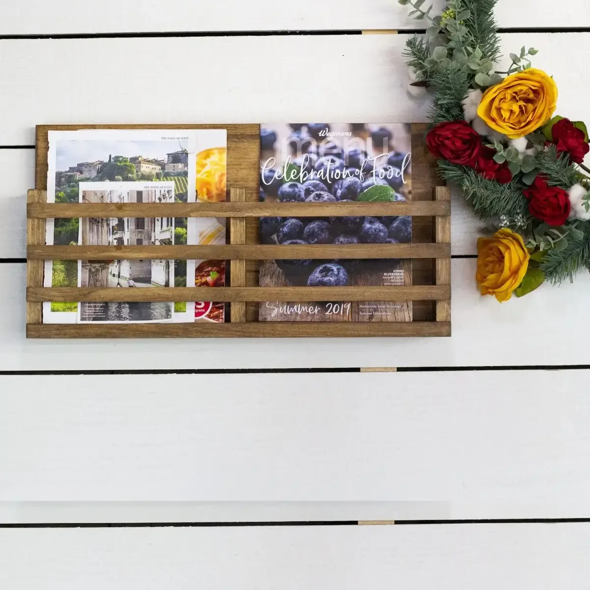 Raft Decoartif, Seria Wood Homs, Natur, 55 x 28 x 8,5 cm, Lemn, 700117