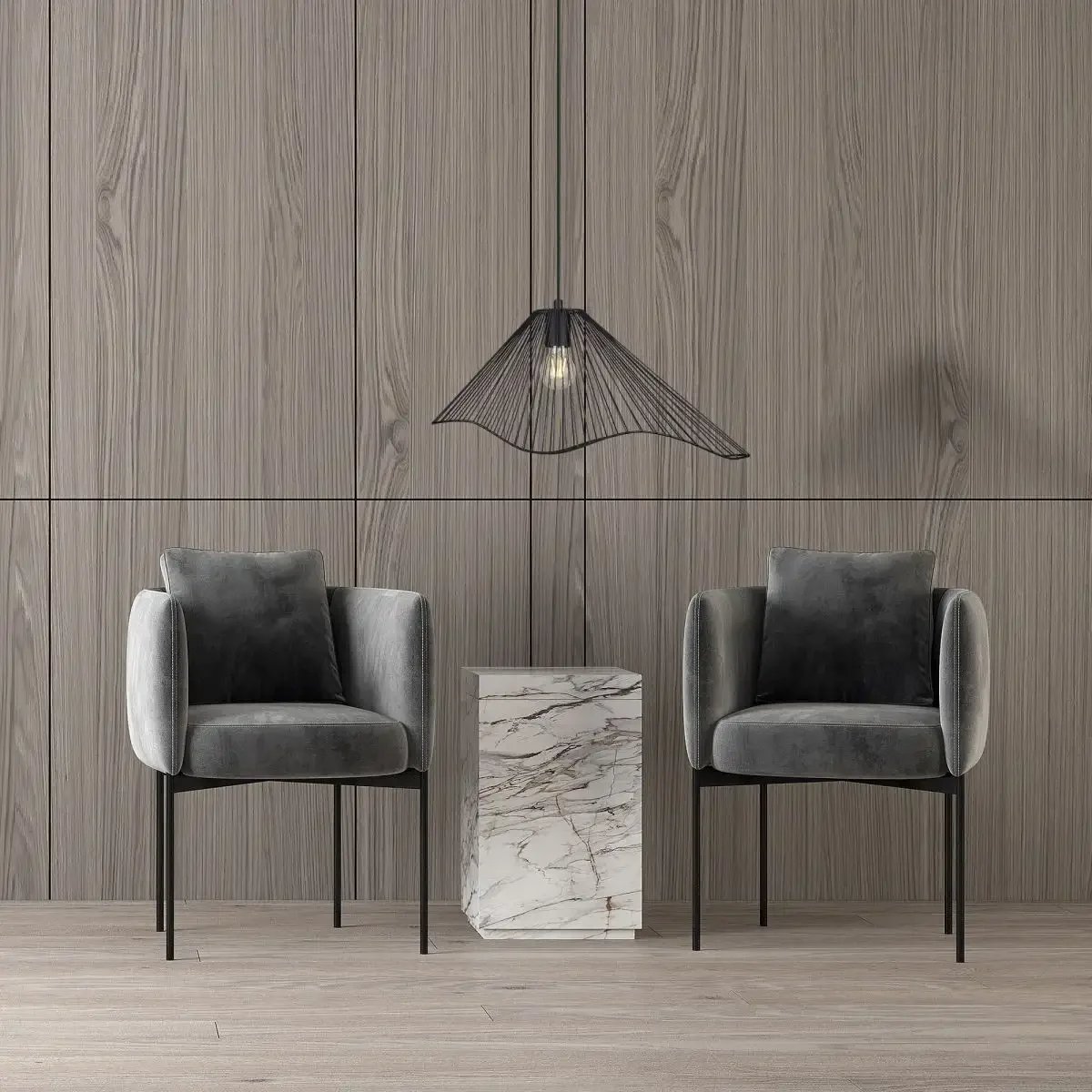 Pendul cu un Glob Negru Homs RO11341