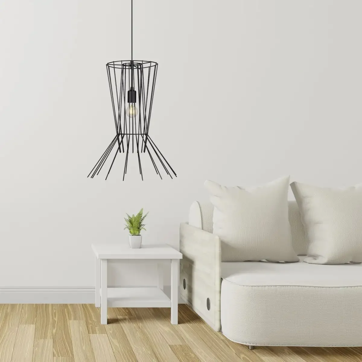 Pendul cu un Glob Negru-Alb Homs RO11332