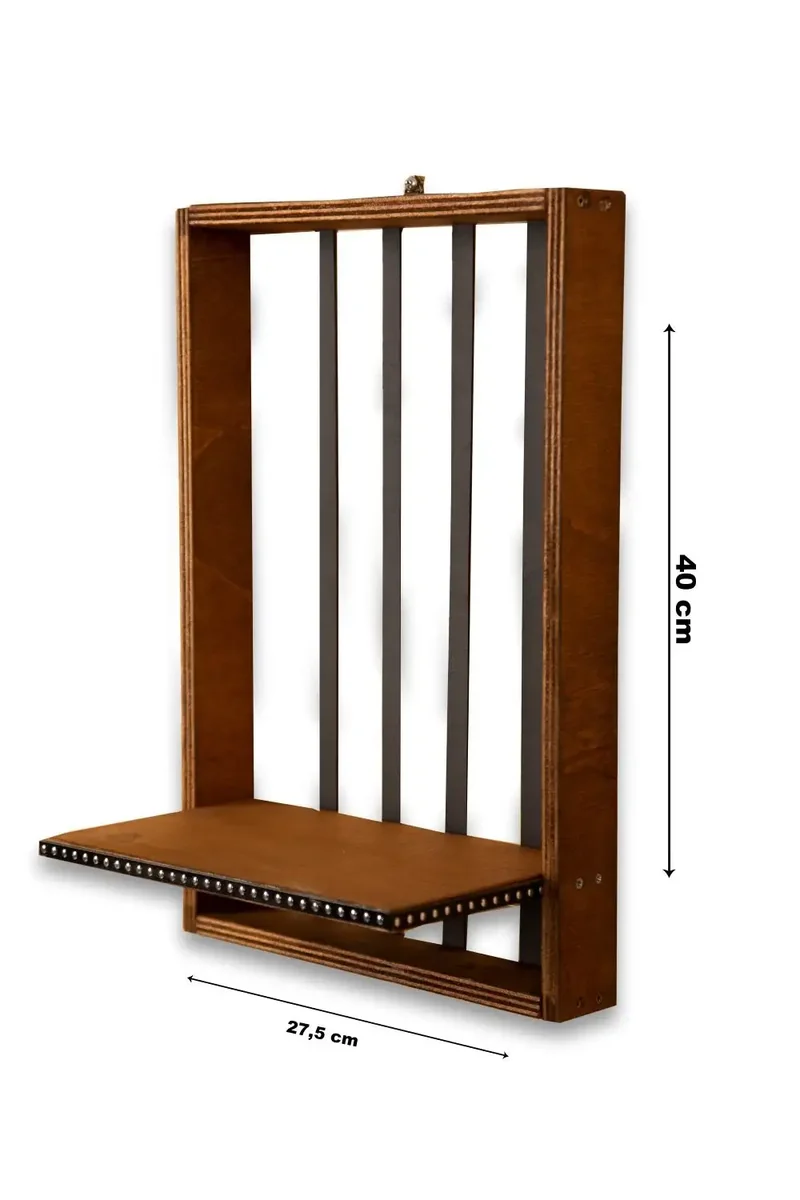 Raft Flori Din Lemn Stratificat Delta Homs 40 X 27 X 16 cm