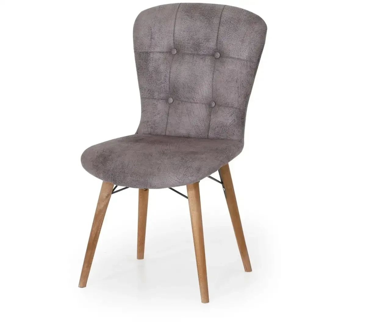 Scaun Living Tapitat Gri Beluga Homs