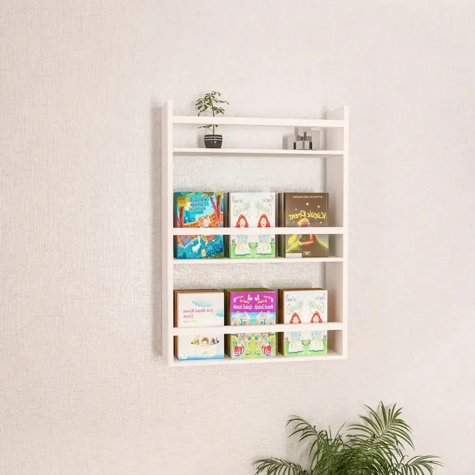 Raft Multifunctional Leon Homs, 53.6 x 90 x 14.5 cm, Alb