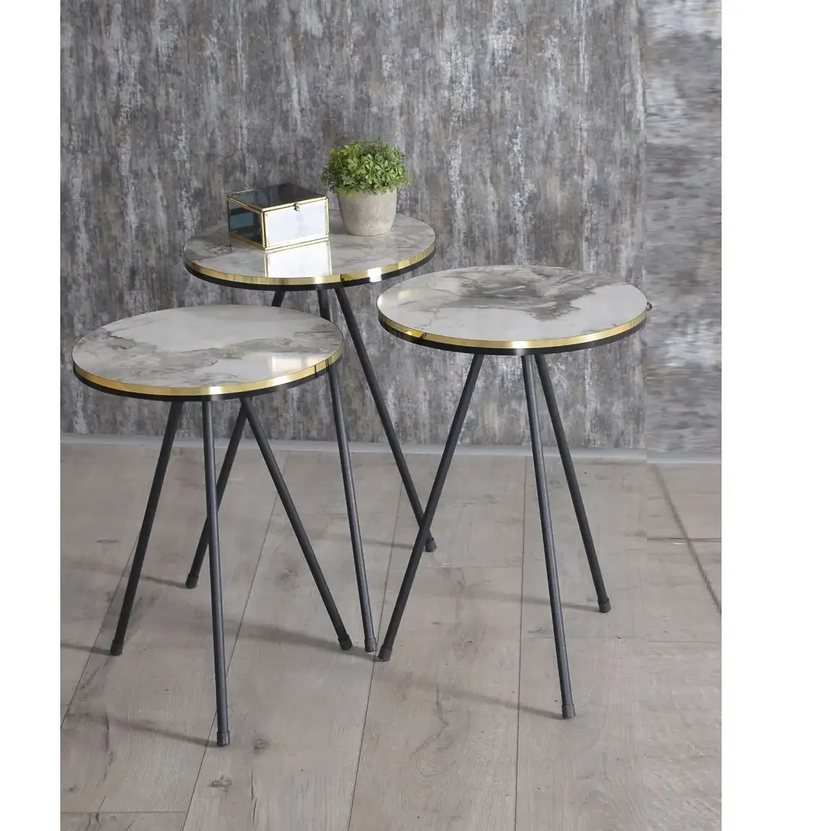 Set Masuta de Cafea, Seria 440Homs, 3 Buc, 20449