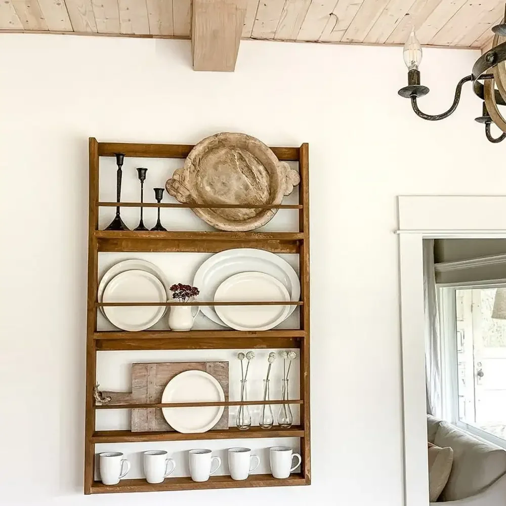 Raft de Perete pentru Bucatarie Terek din Lemn, 100 cm