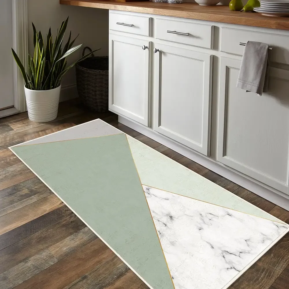 Covor de Bucatarie Otto, Model Bej, 200 cm