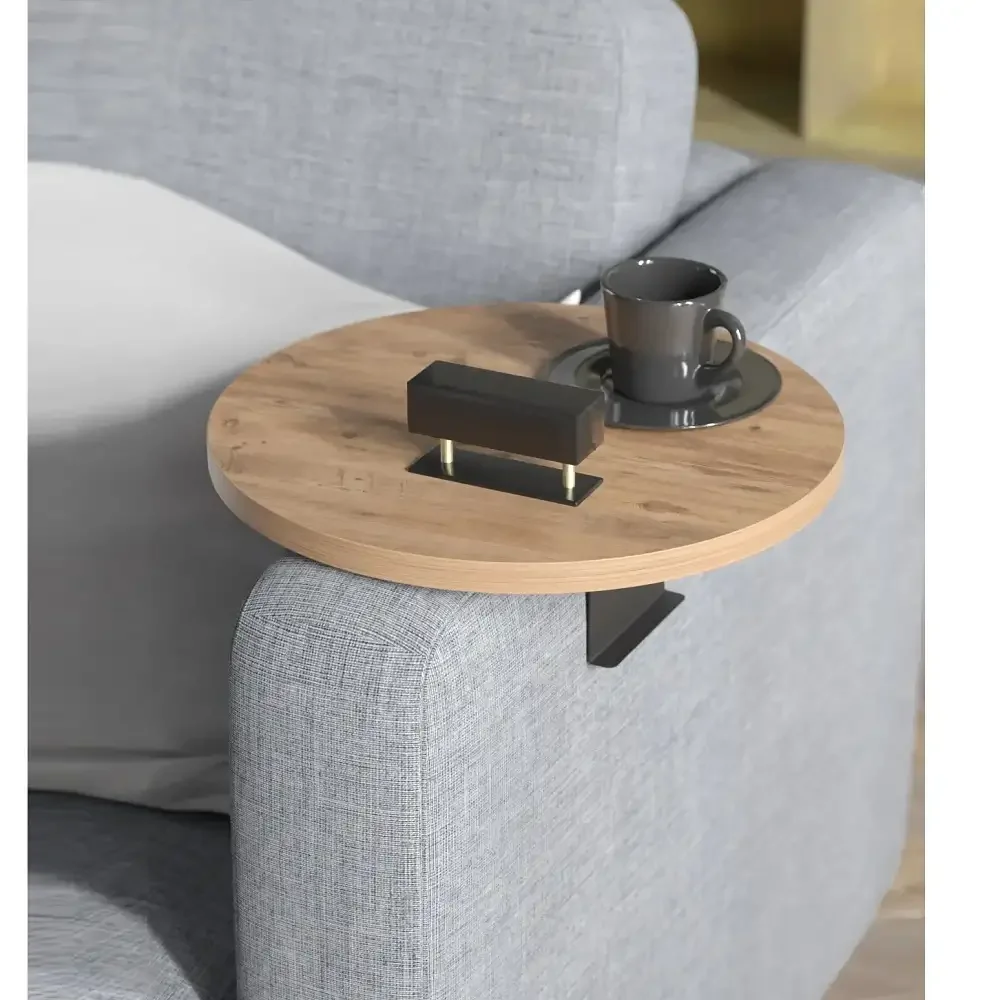 Măsuță Laterală Verla Homs, Rotundă, Reglabilă, 25057