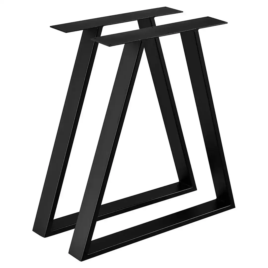 Picioare Masa Metal, Homs, Negru, 55x70x72 cm, 30611