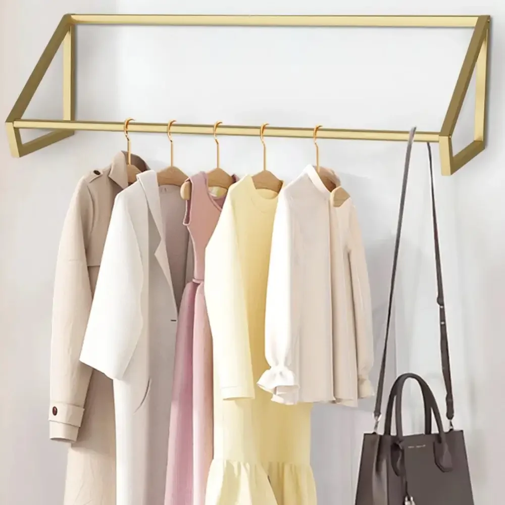 Cuier V6 Gold Homs, 100 x 30 x 30 cm, Auriu