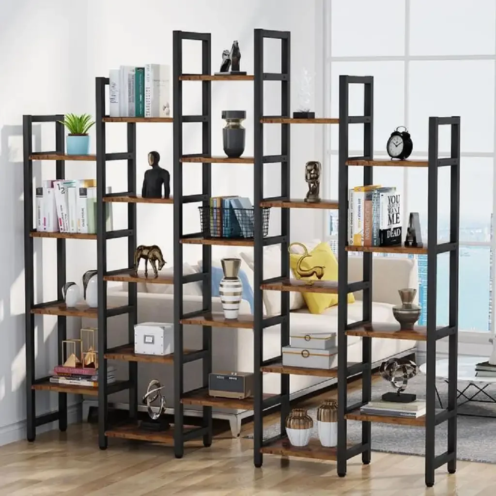 Biblioteca, Solid Wood, Lemn, Homs, Seria A-620, 218x27x210 cm, 630106