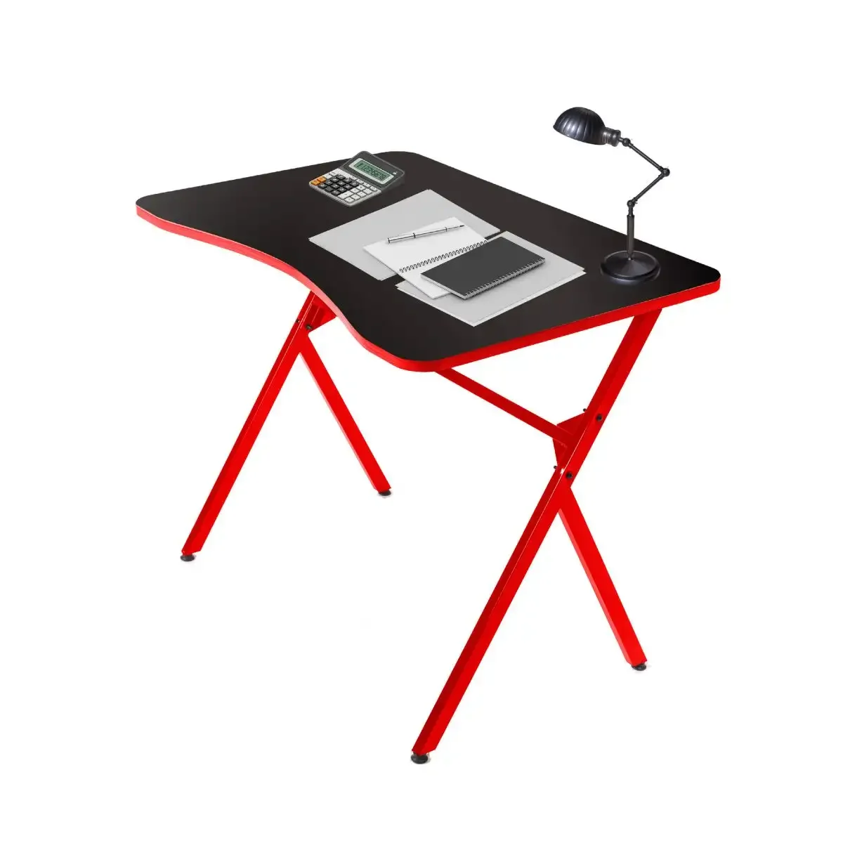 Resigilat: Masa pentru Laptop Atlantic Homs 90 x 60 x 72 cm, Rosu-Negru