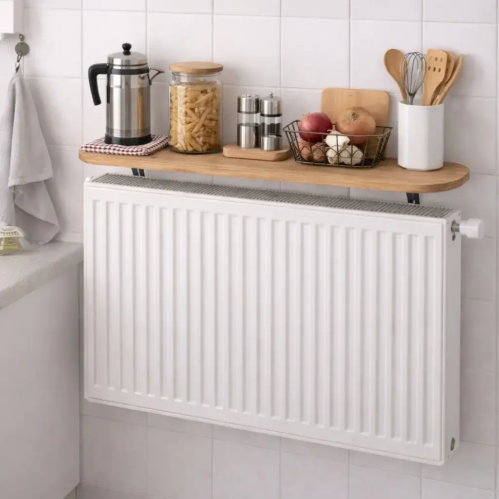 Raft Perete, Suport Calorifer, Nuc, Homs, 120x18 cm, L009