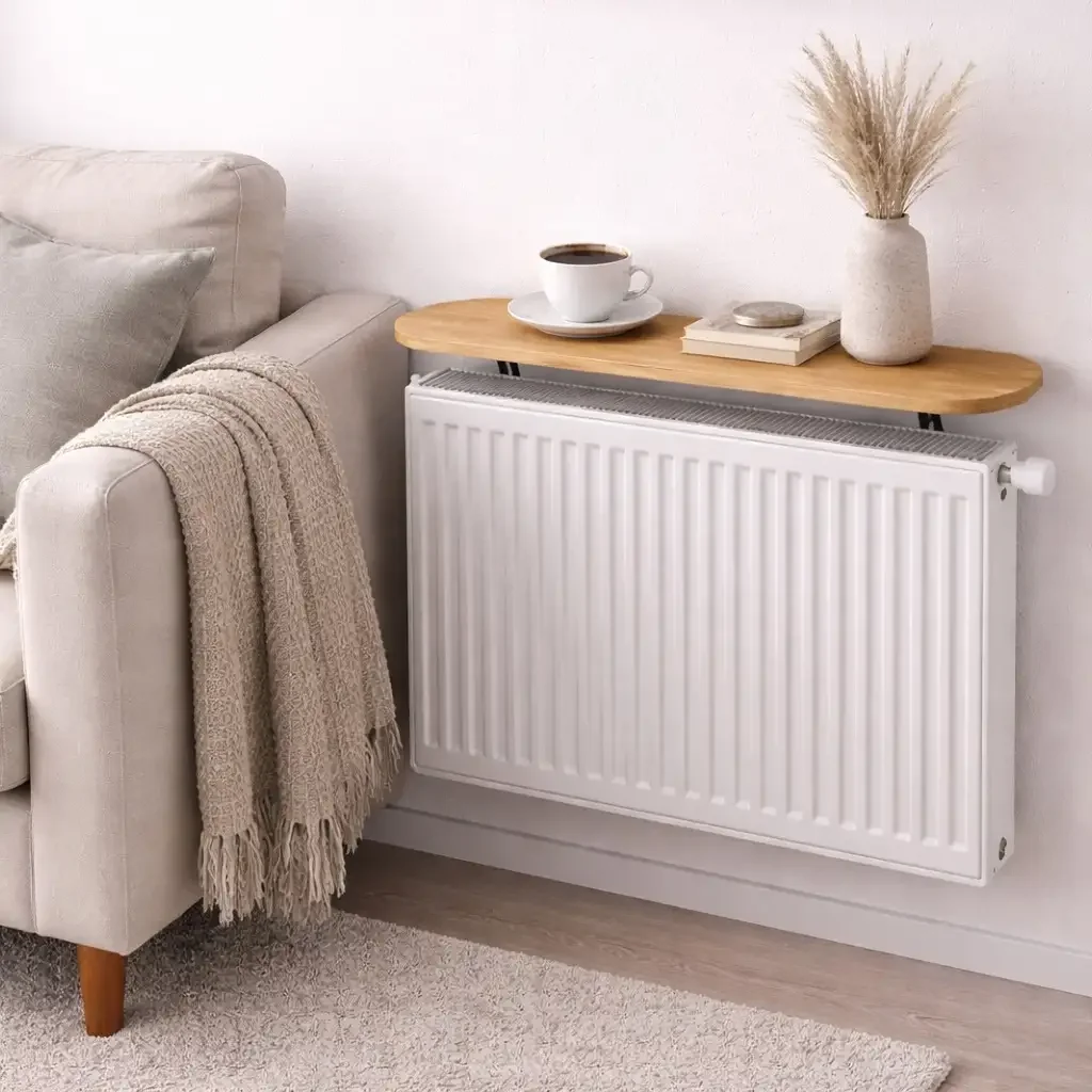 Raft Perete, Suport Calorifer, Nuc, Homs, 100x18 cm, L007