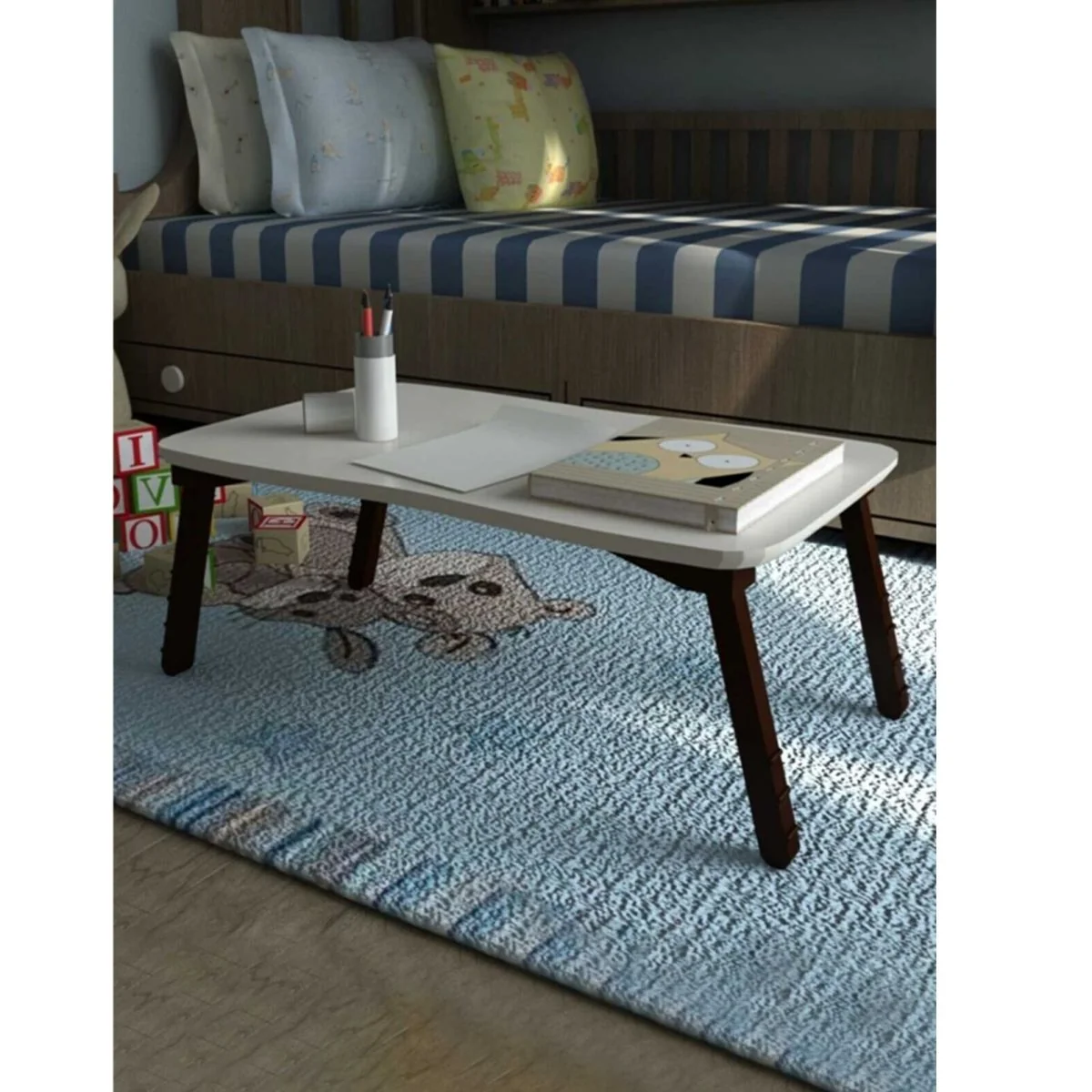 Masuta Homs, Crem, 58 x 35 x 23 cm