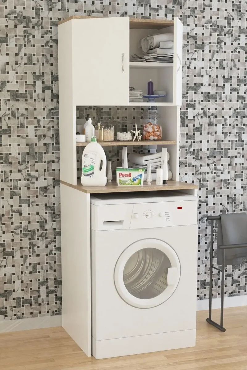 Masca masina de spalat cu corp suspendat White Homs 65 x 55 x 183 cm