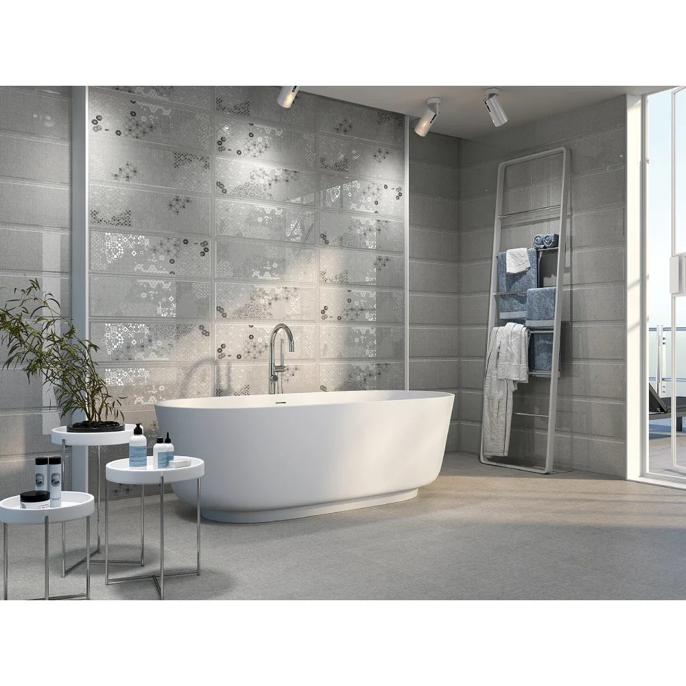 Faianta Jazz Grey Relief 25 x 75
