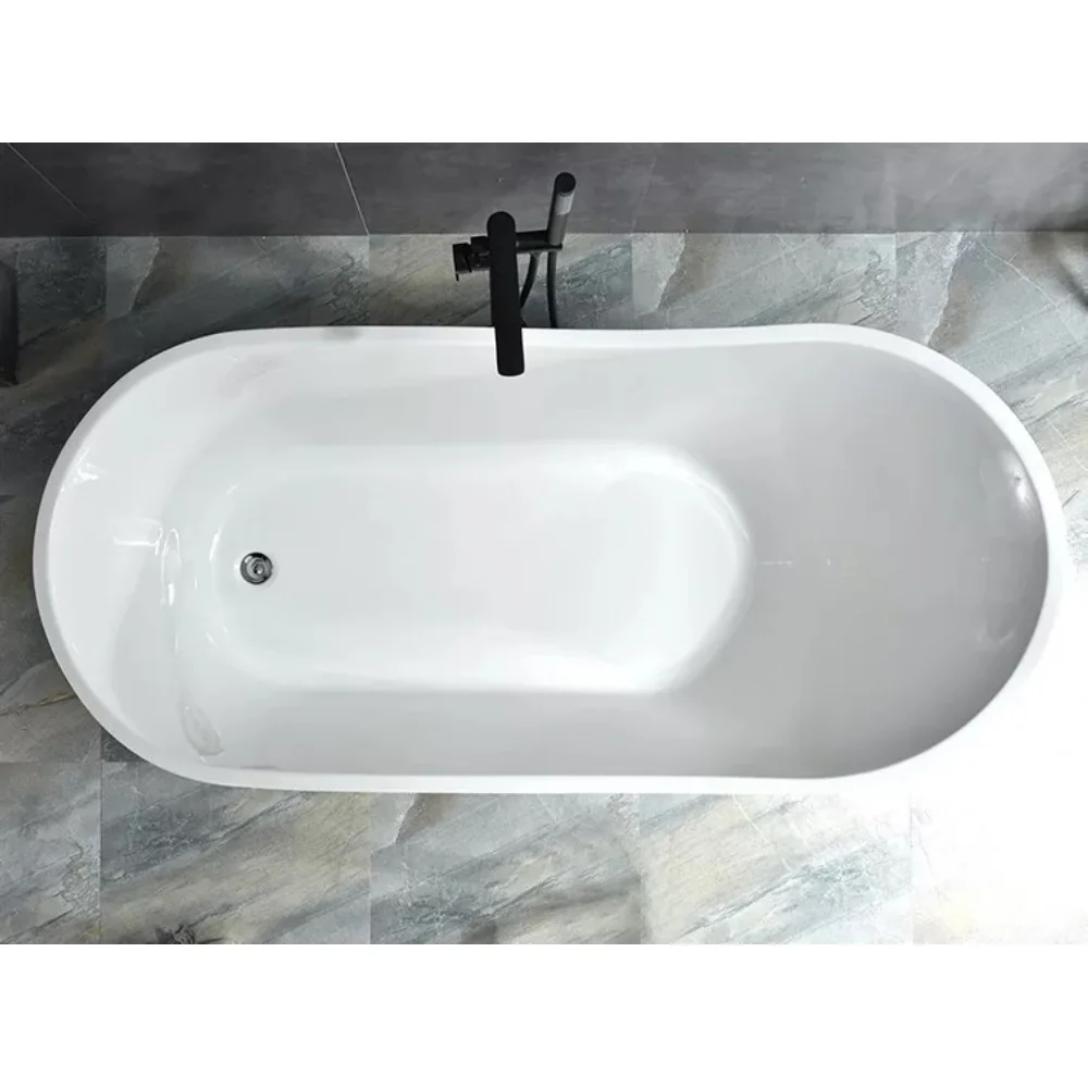 Cada Baie Freestanding Bella WB-6065 Acril 170 x 77 x 72 cm Alb