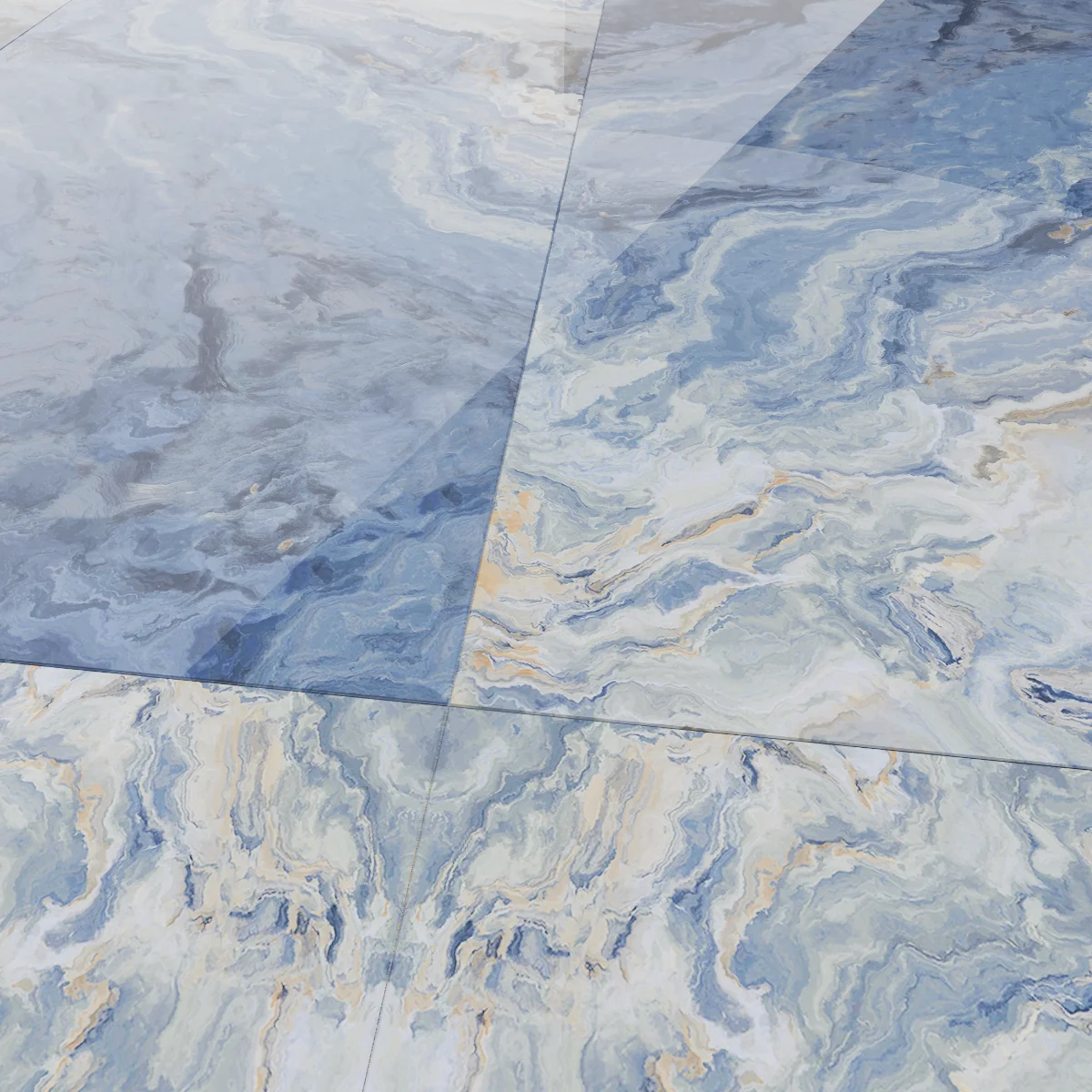 Gresie Exterior / Interior Portelanata Hypnos 60 X 120 Cm Lucioasa Rectificata Tip Marmura