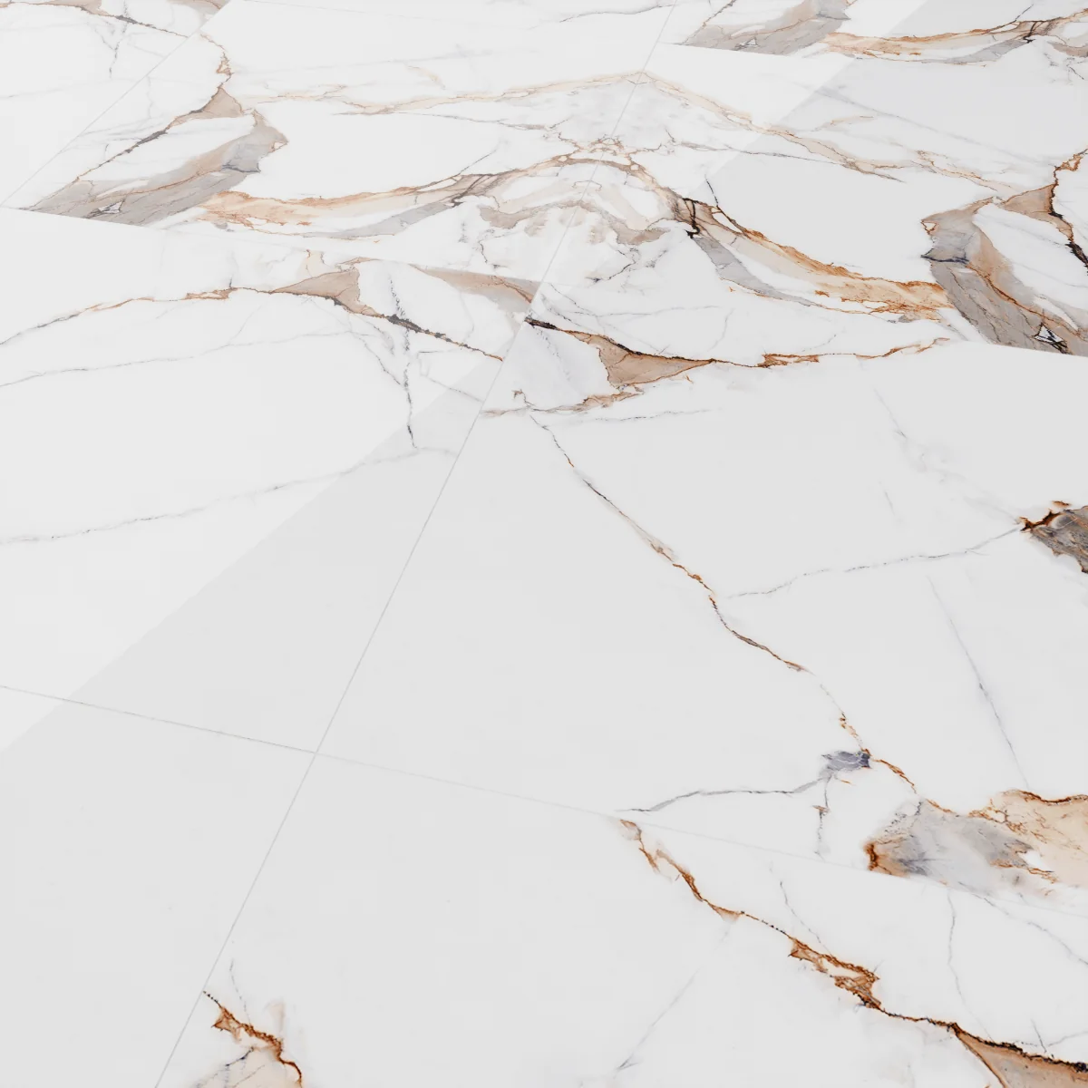 Gresie Interior Rectificata Helios 45 x 45 cm Lucioasa Tip Marmura