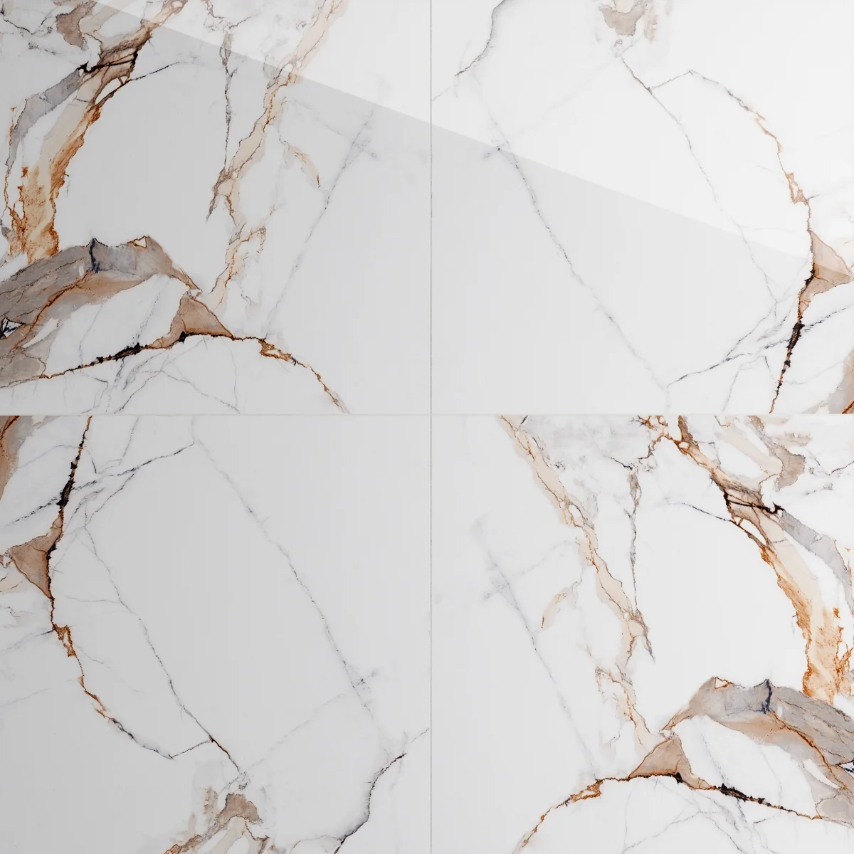 Gresie Interior Rectificata Helios 45 x 45 cm Lucioasa Tip Marmura