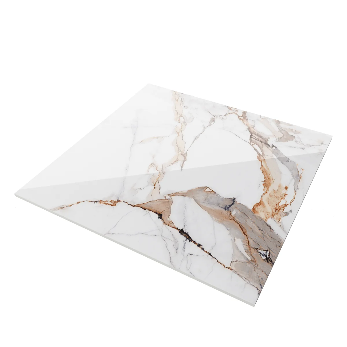 Gresie Interior Rectificata Helios 45 x 45 cm Lucioasa Tip Marmura