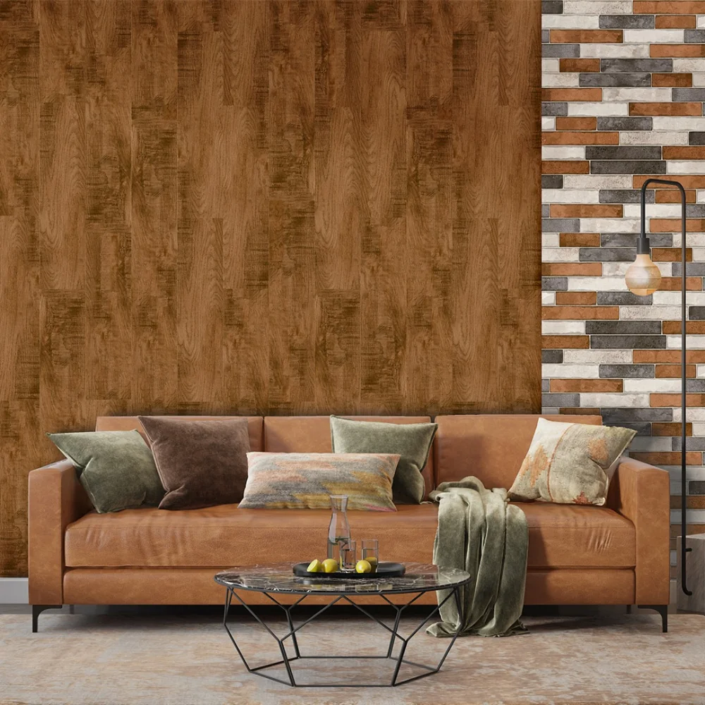 Gresie Exterior / Interior Portelanata Delta Mix 30 x 60 cm Mata Rectificata Tip Piatra