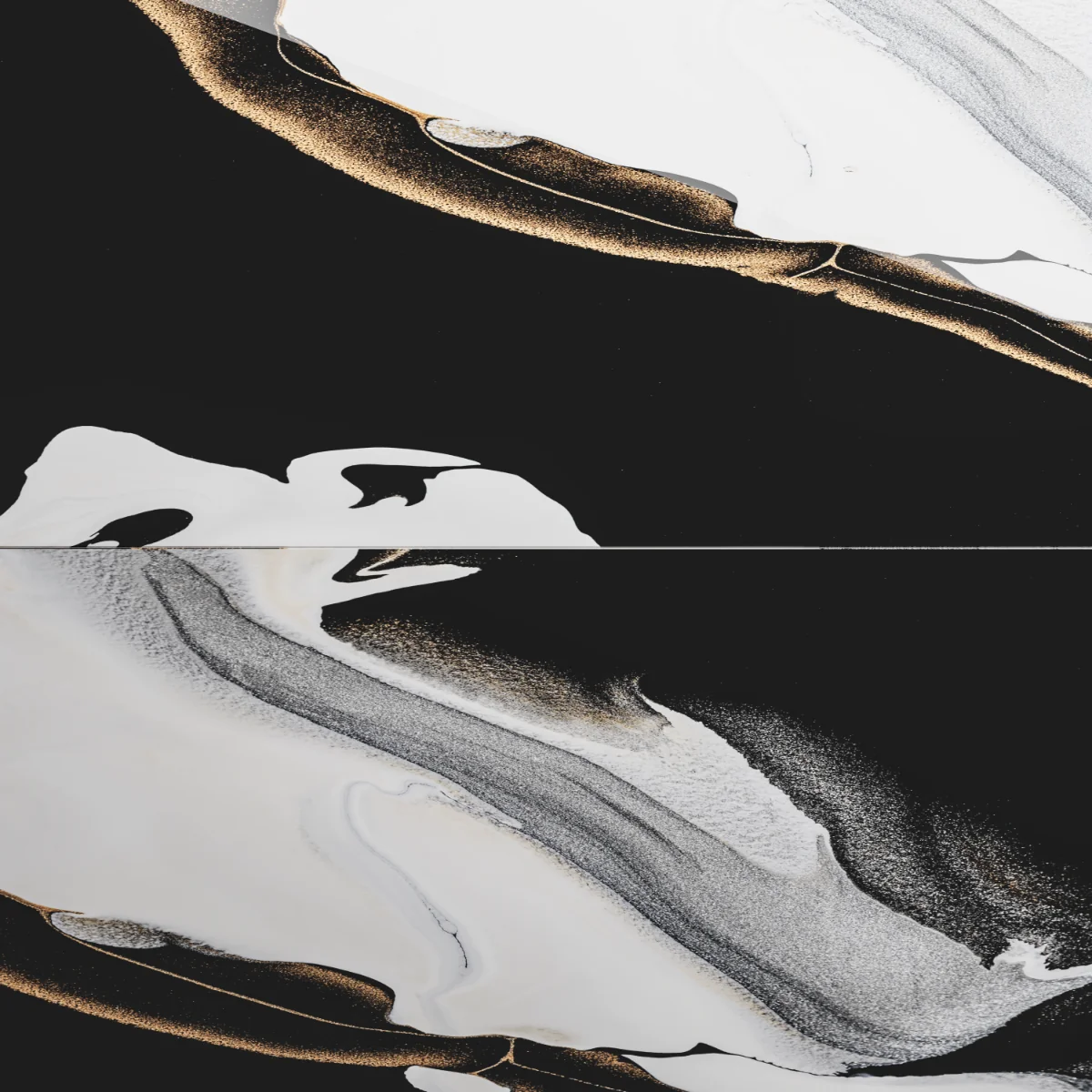 Gresie Exterior / Interior Portelanata Hilty Black 60 x 120 cm Lucioasa Rectificata Tip Marmura